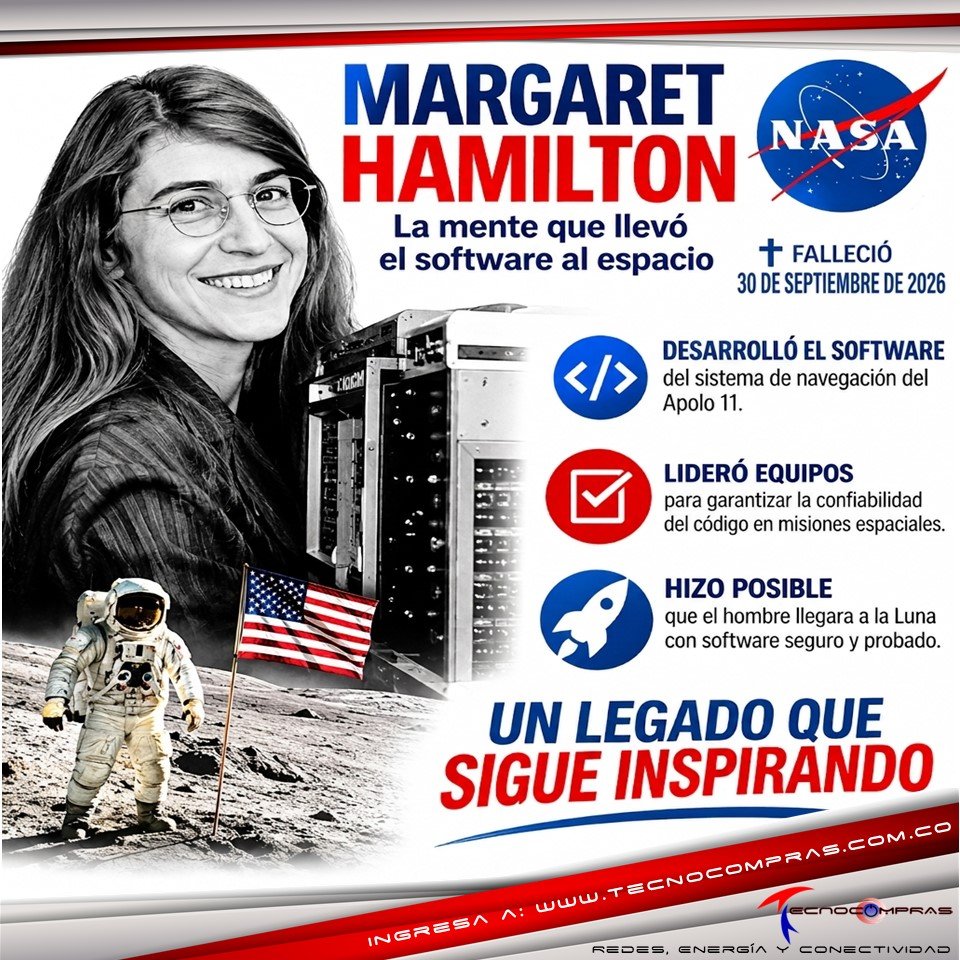 Ingeniería de software de misión crítica: El legado de Margaret Hamilton y la arquitectura tolerante a fallos que llevó al Apolo 11 a la Luna